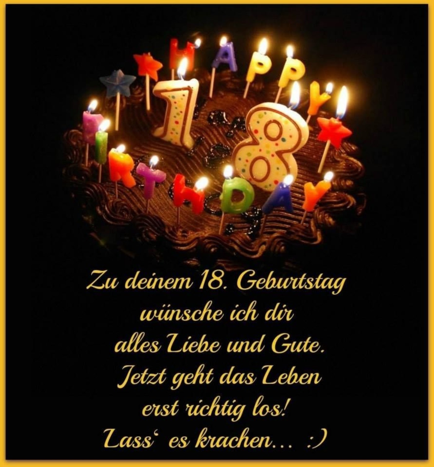 Alles Gute Zum Geburtstag zum 18 bilder