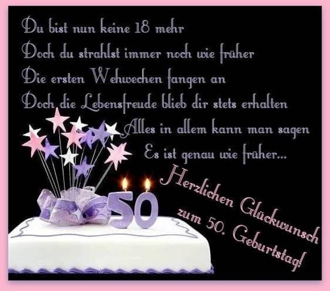 Alles Gute Zum Geburtstag zum 50