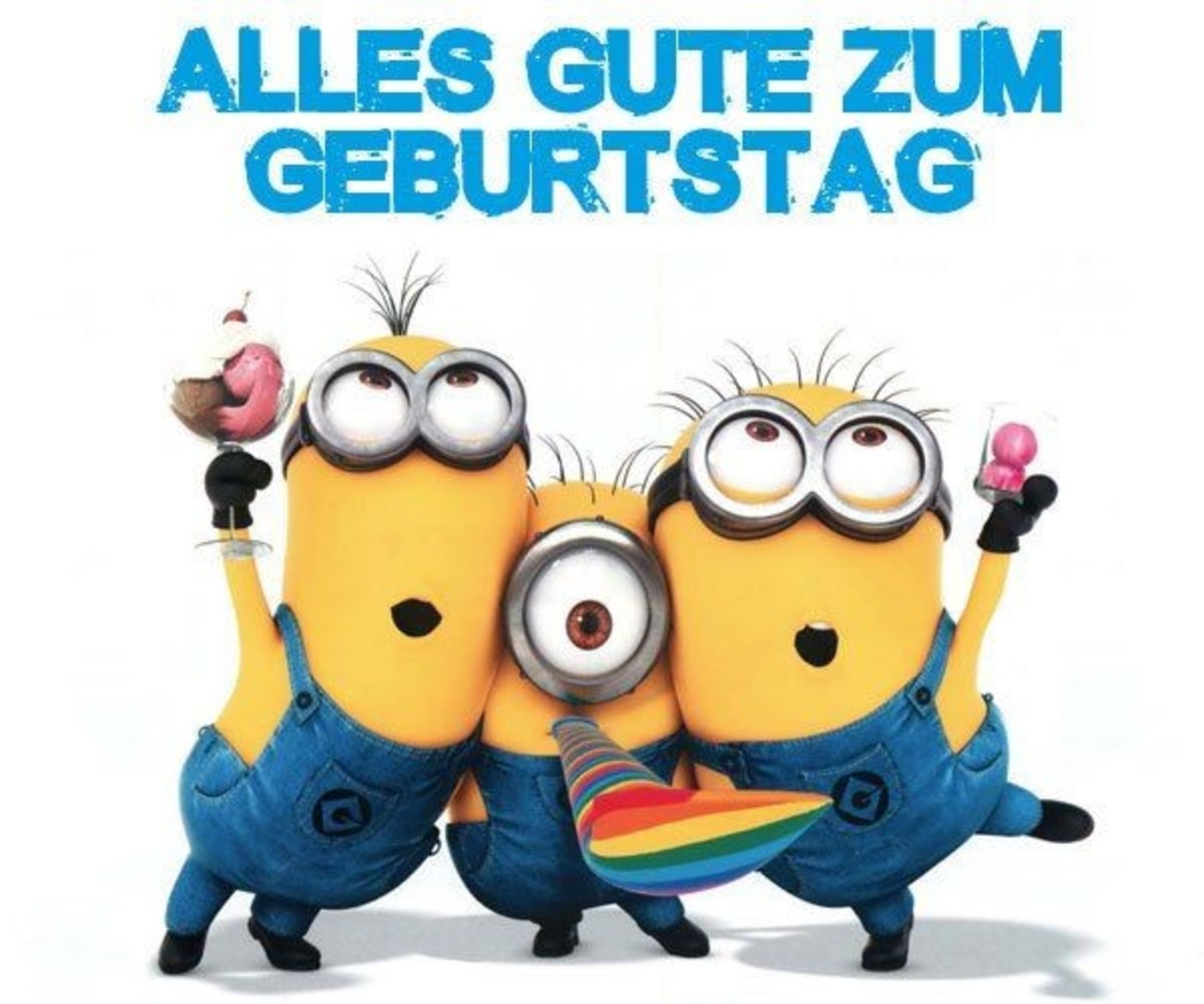 Alles Gute zum Geburtstag Minions