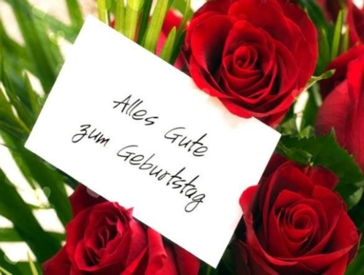 Alles Gute zum Geburtstag ihr liebe