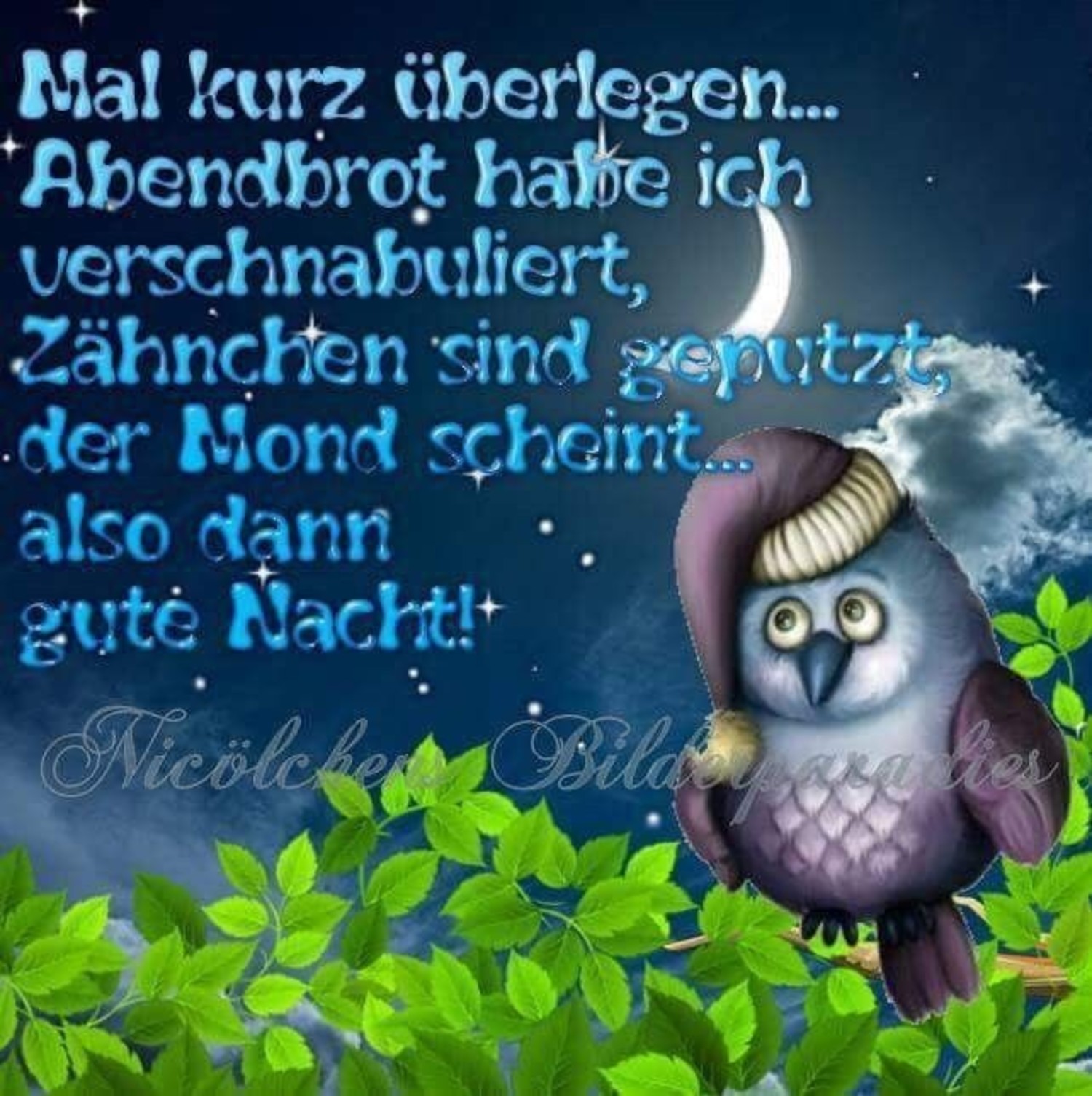 Gute Nacht bilder Facebook 457