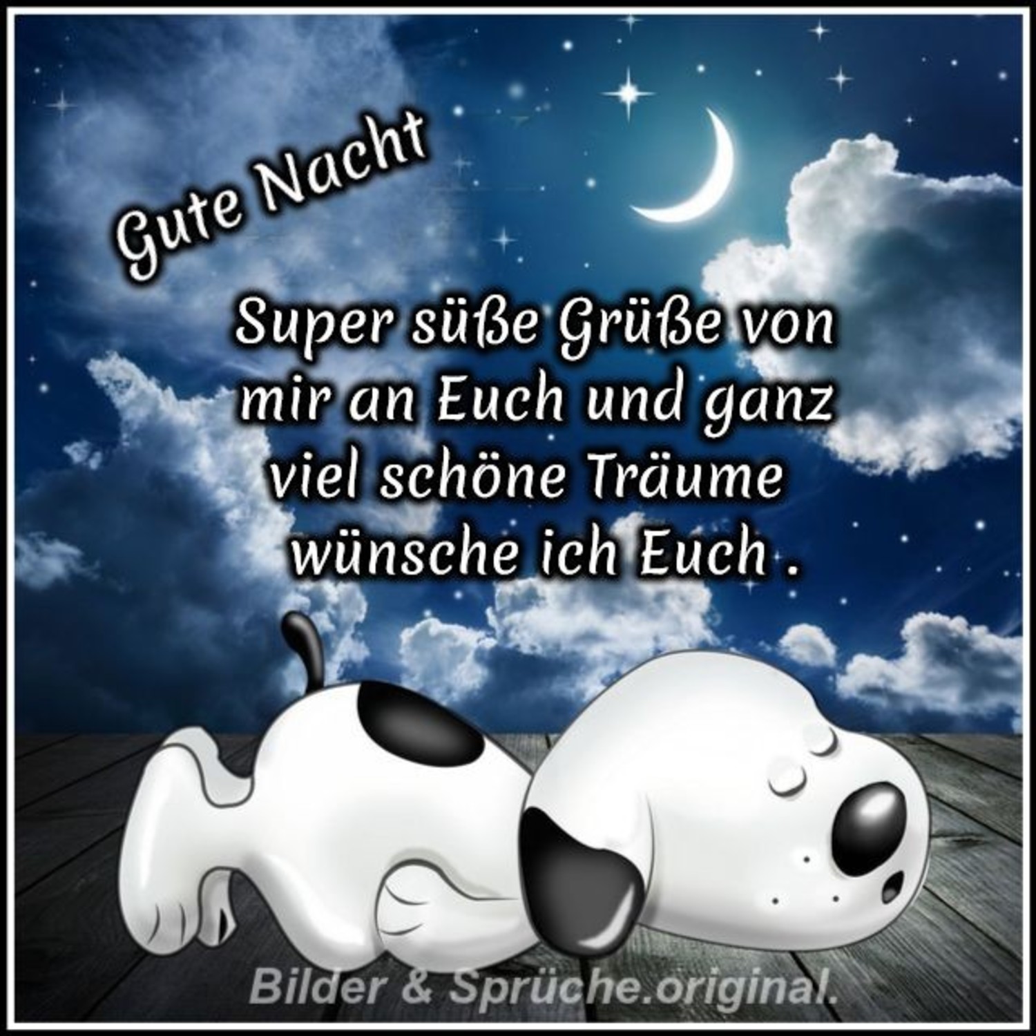 Sprüche whatsapp gute nacht Gute Nacht