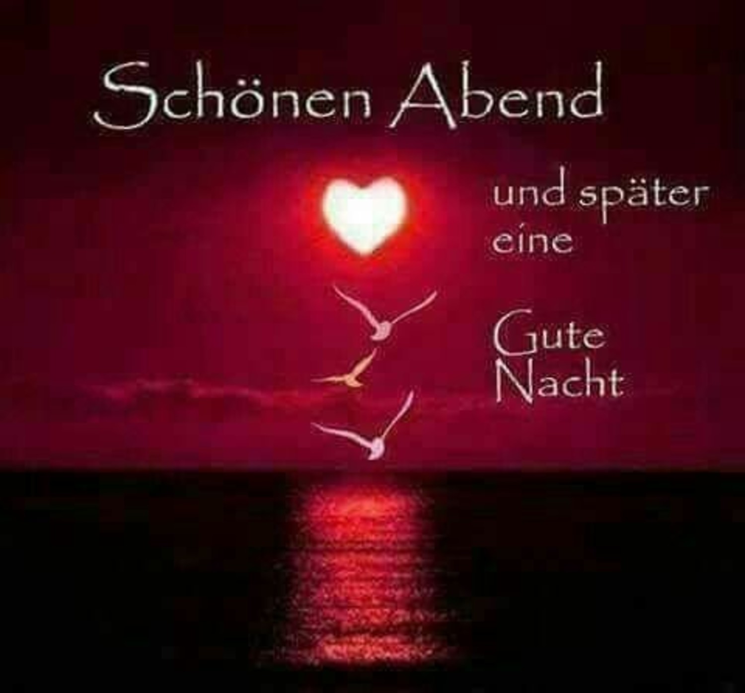 Herz gute nacht gute nacht