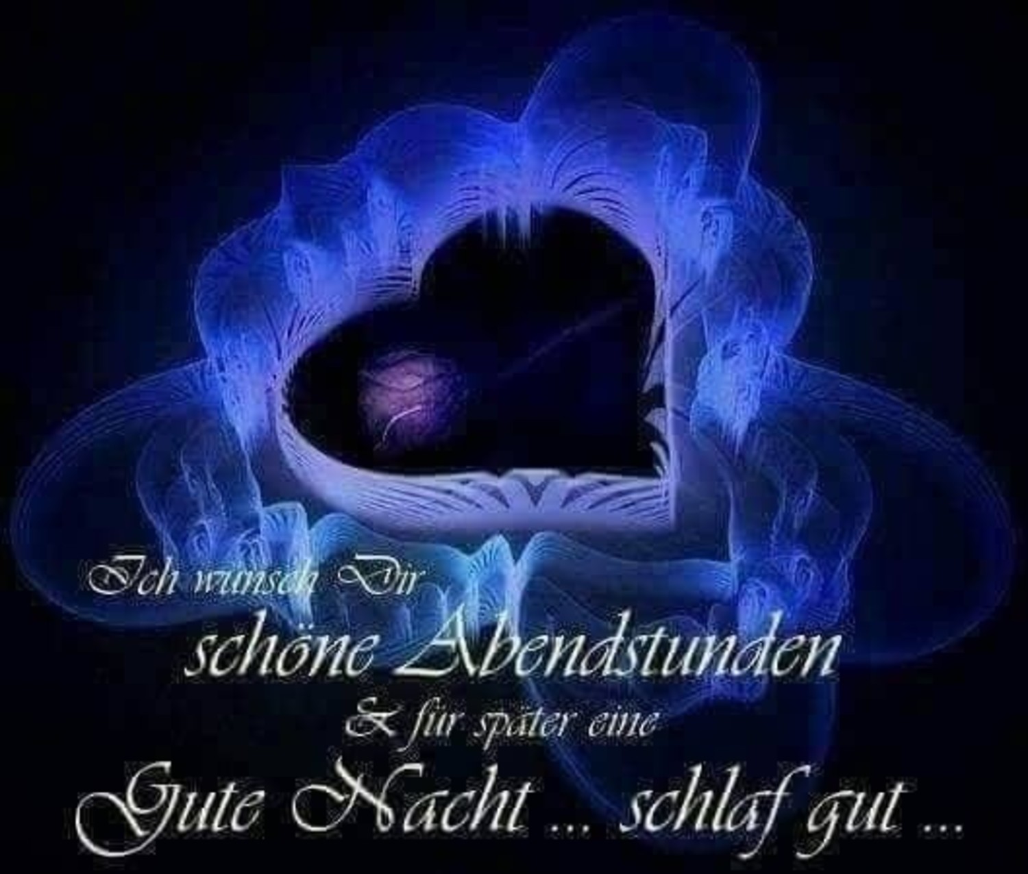 Bilder herz gute nacht Gute Nacht