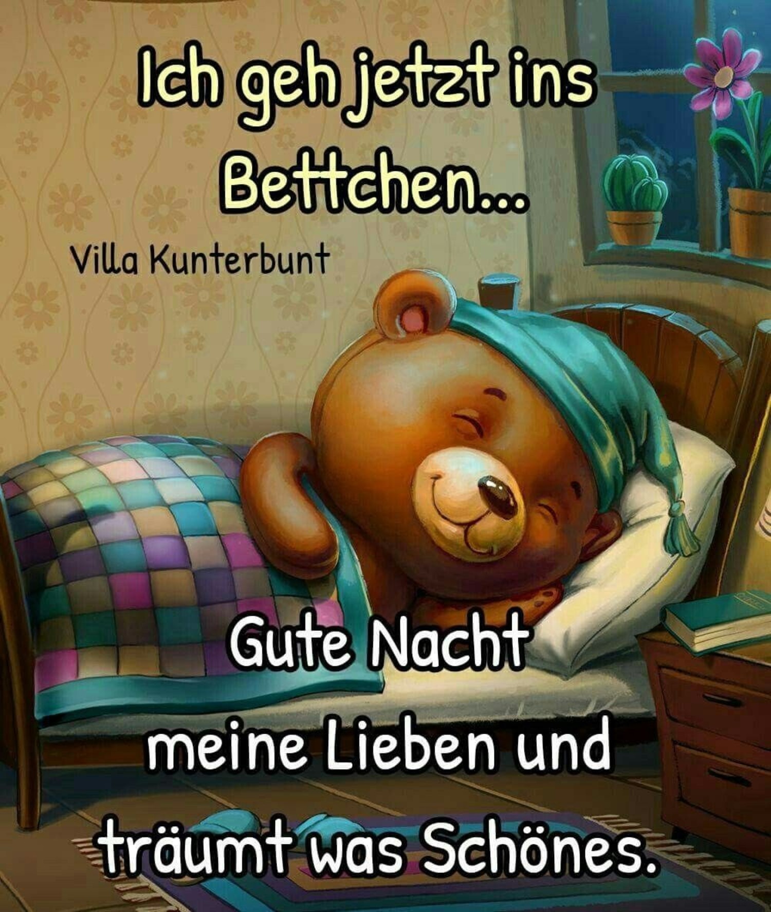 Villa Kunterbunt Bilder Gute Nacht: Eine Reise in die Welt der Träume