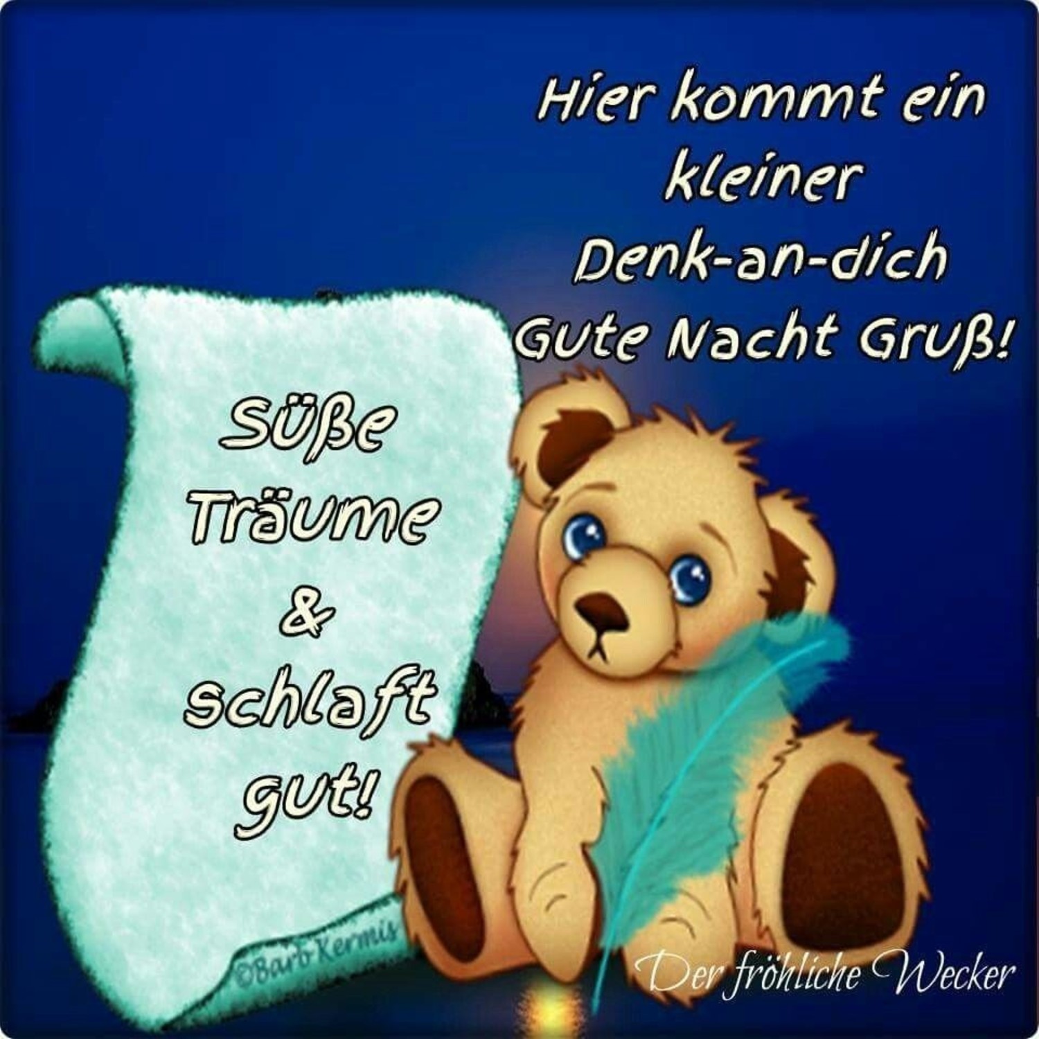 Gute Nacht und schlaf gut 256