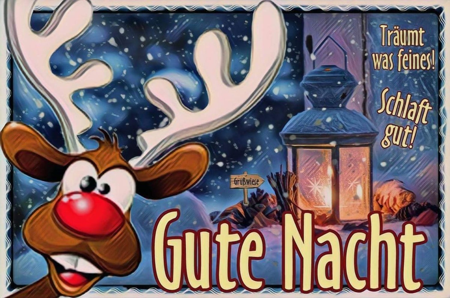 Weihnachten Gute Nacht Bilder: Die Magie der Weihnachtsgrüße