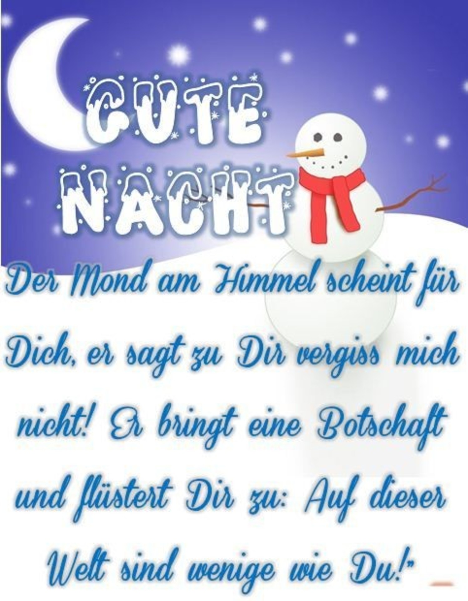 Gute Nacht weihnachten 140