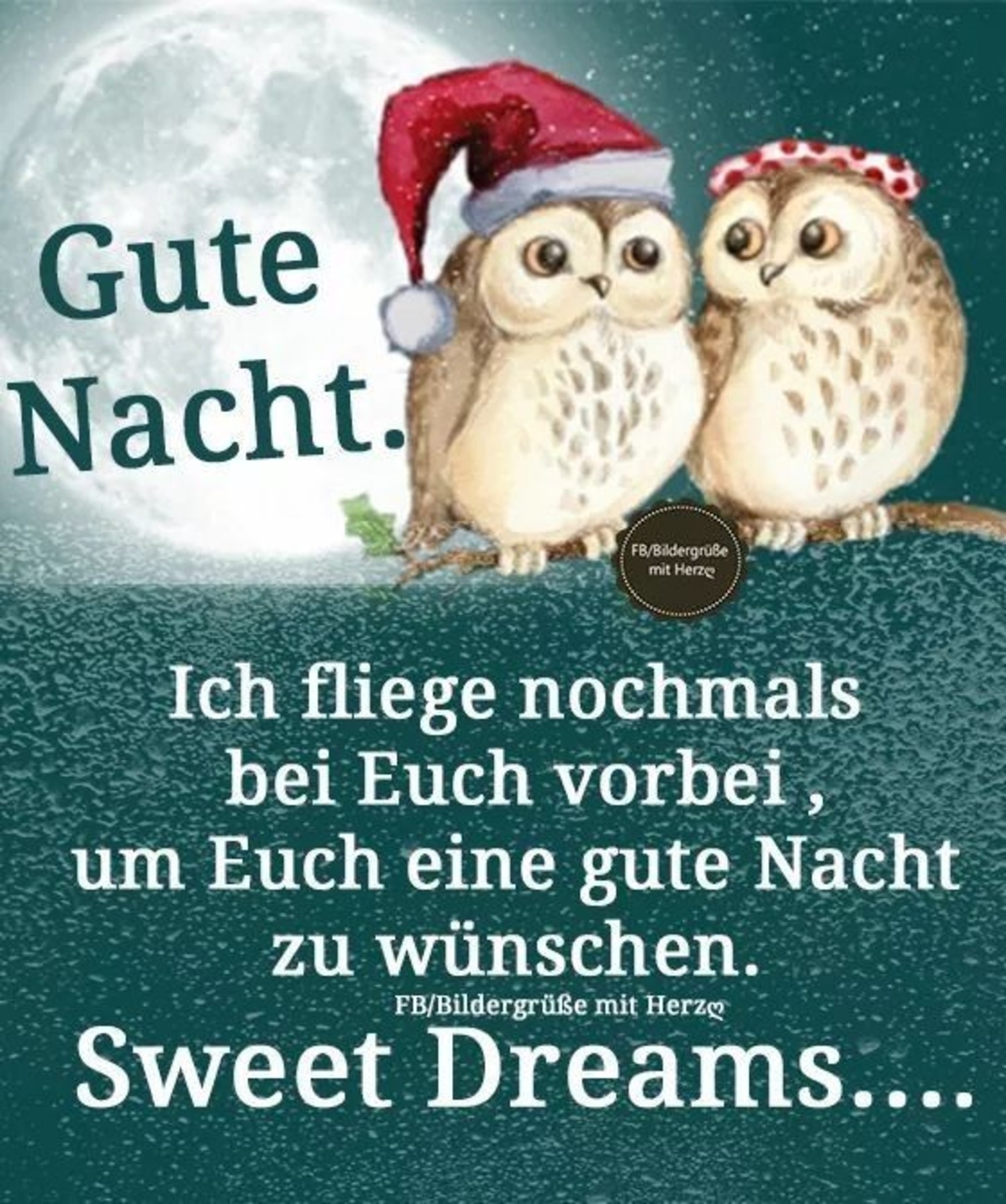 Bilder und Sprüche Gute Nacht Weihnachten 530