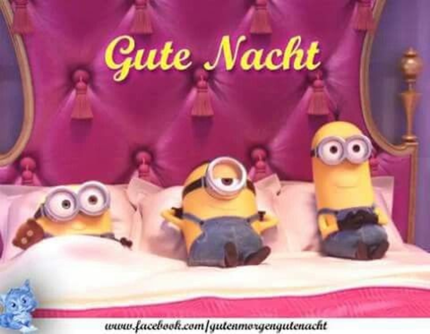 Gute Nacht bilder Minions WhatsApp 825