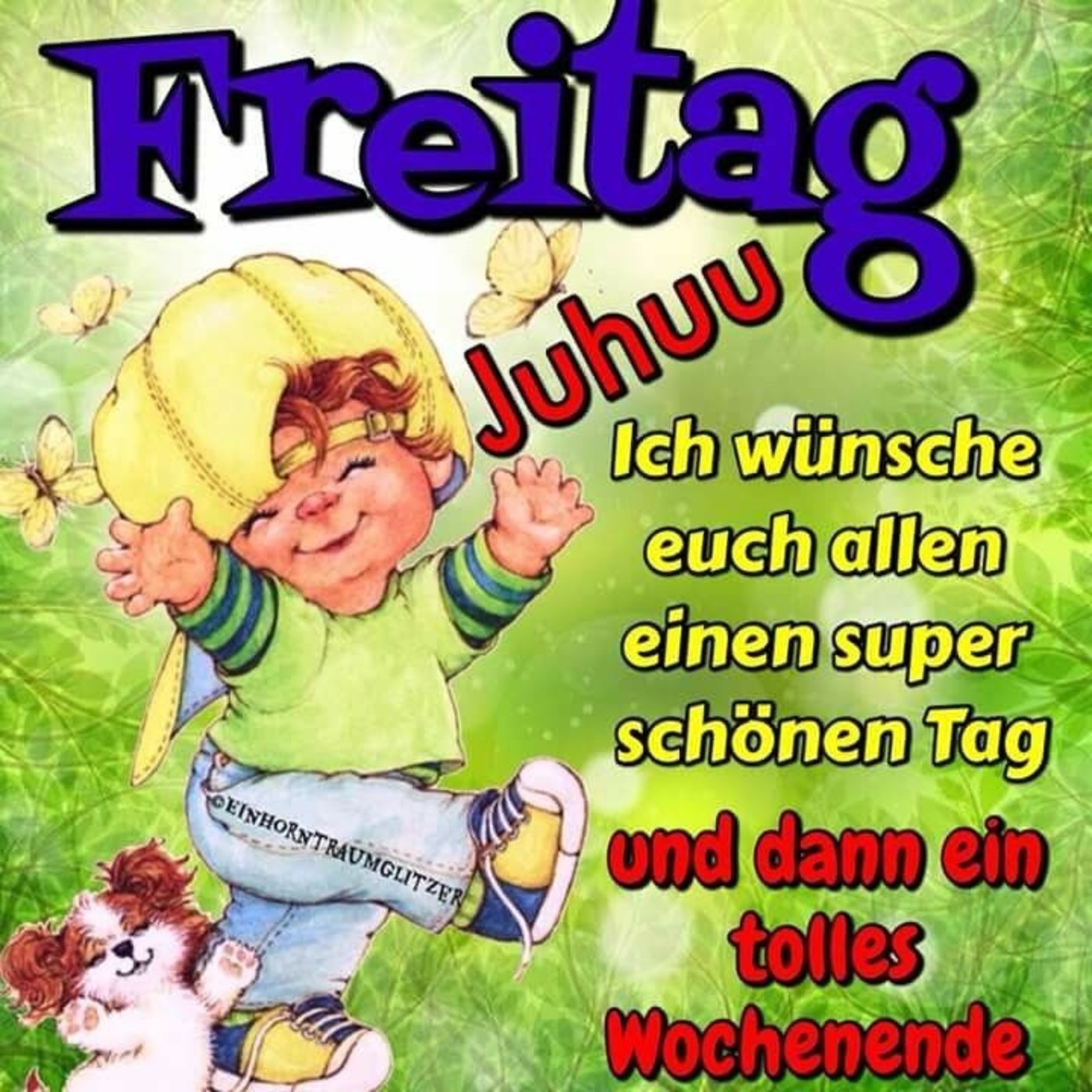 Freitag morgen schönen guten Guten Morgen