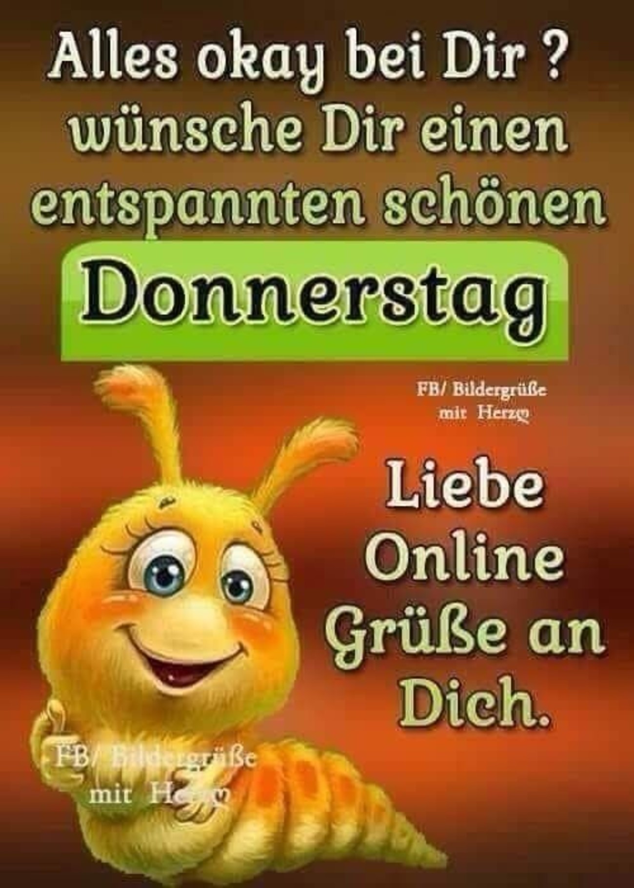 Schonen Donnerstag