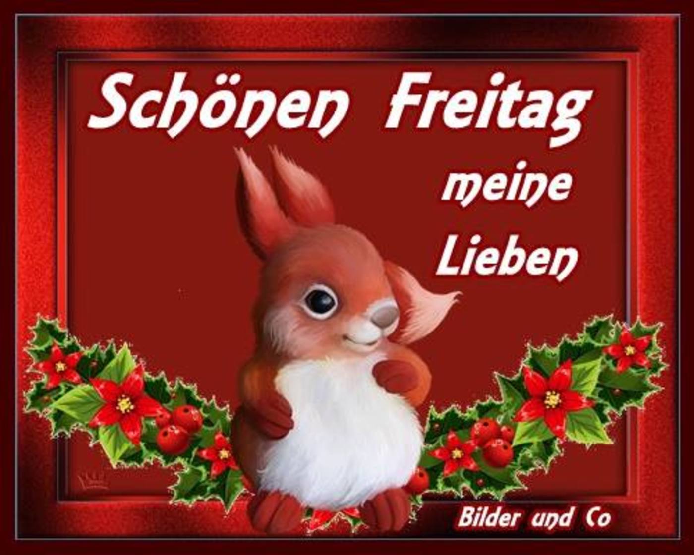 Schönen Freitag Guten Morgen Weihnachten.