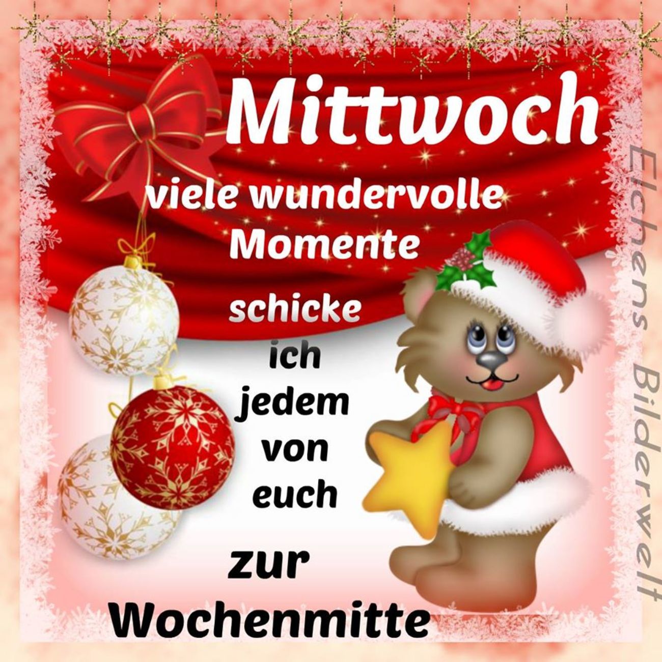 Verwunderlich Guten Morgen Mittwoch Weihnachten Bild