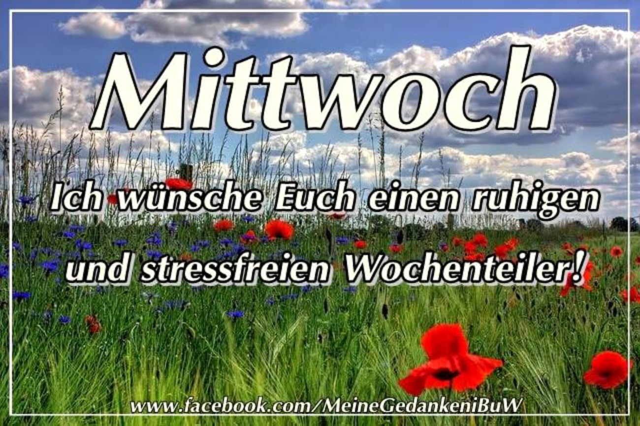 Sprüche Zum Mittwoch Mit Bild