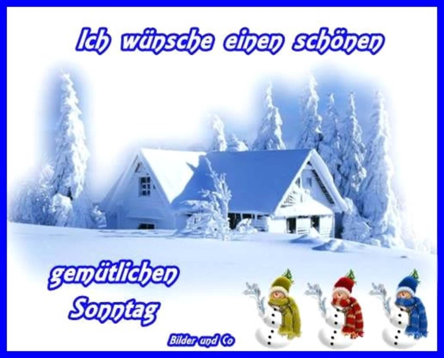 Verwunderlich Winter Lustig Schãƒânen Sonntag Bild