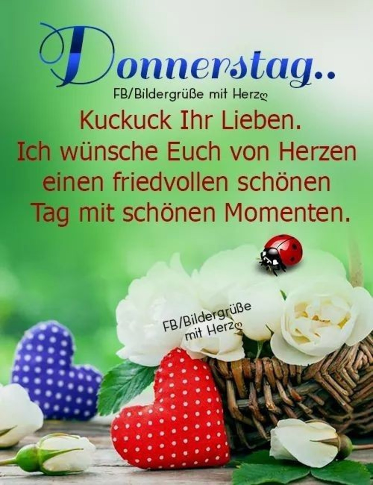 Bildergrüße Mit Herz Donnerstag