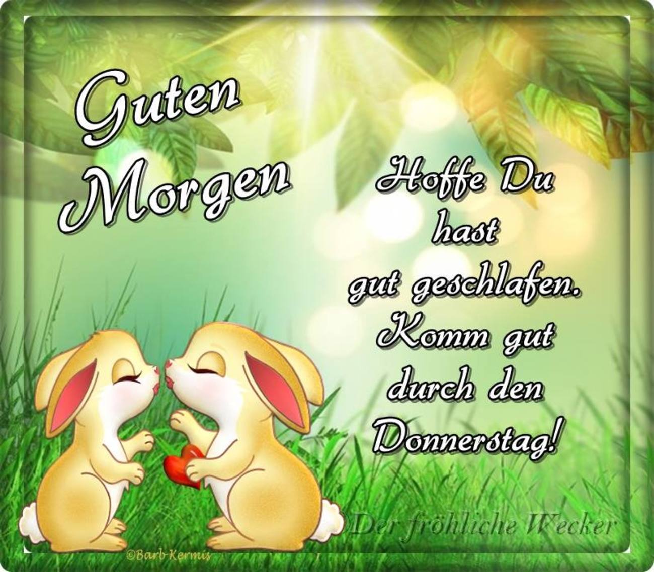 Schönen Donnerstag