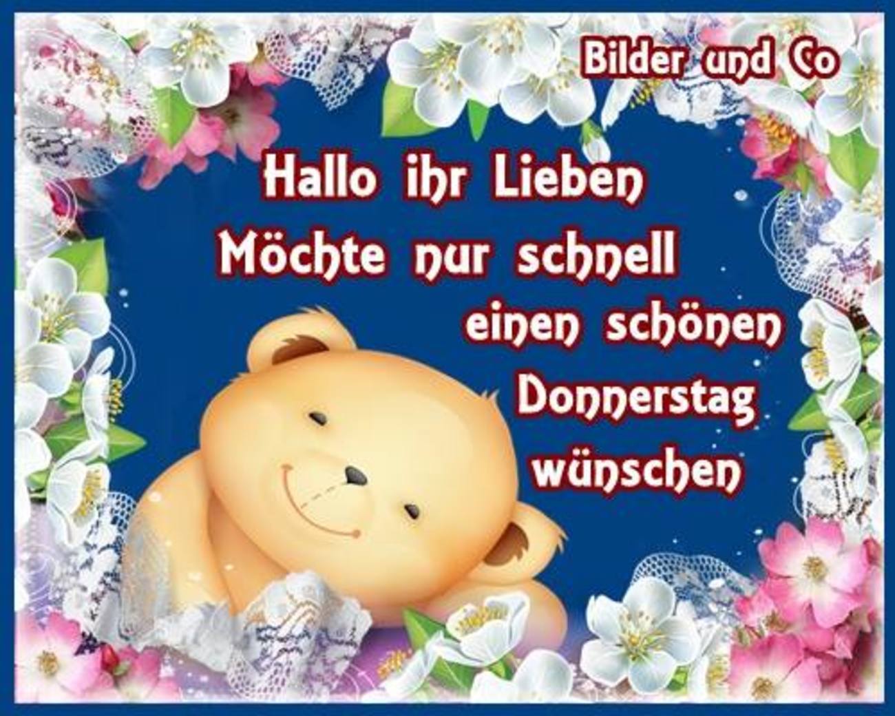 Schönen Donnerstag bilder für Status 5