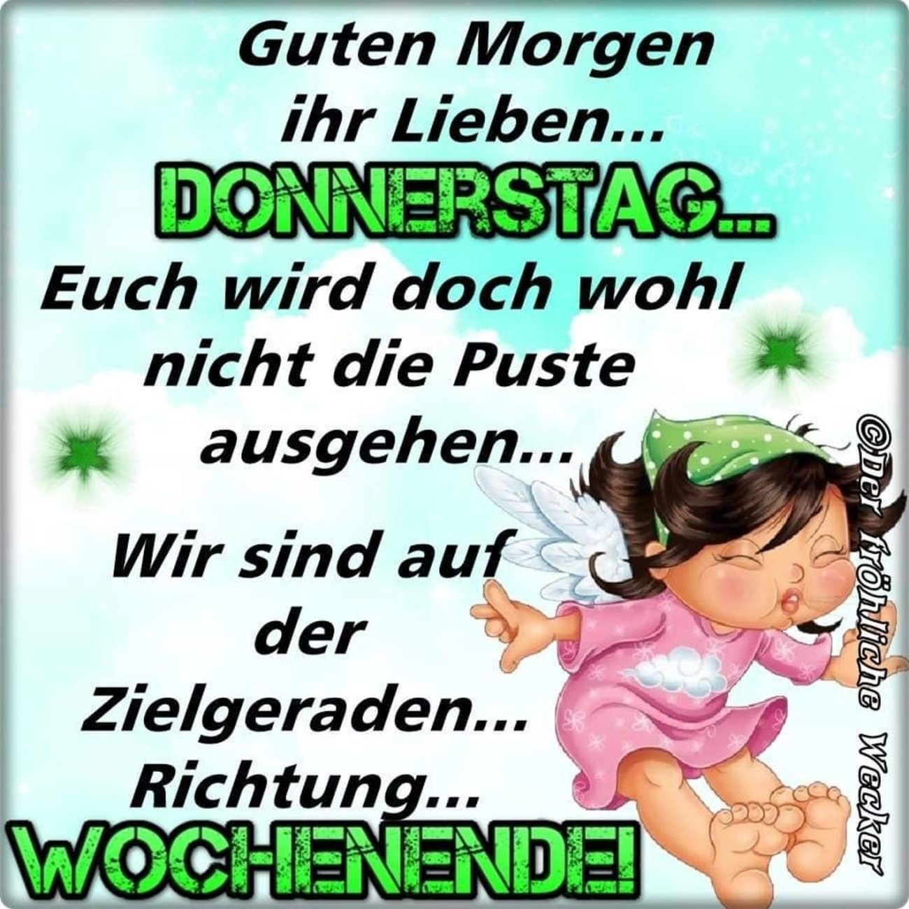 Schönen Donnerstag bilder und sprüche
