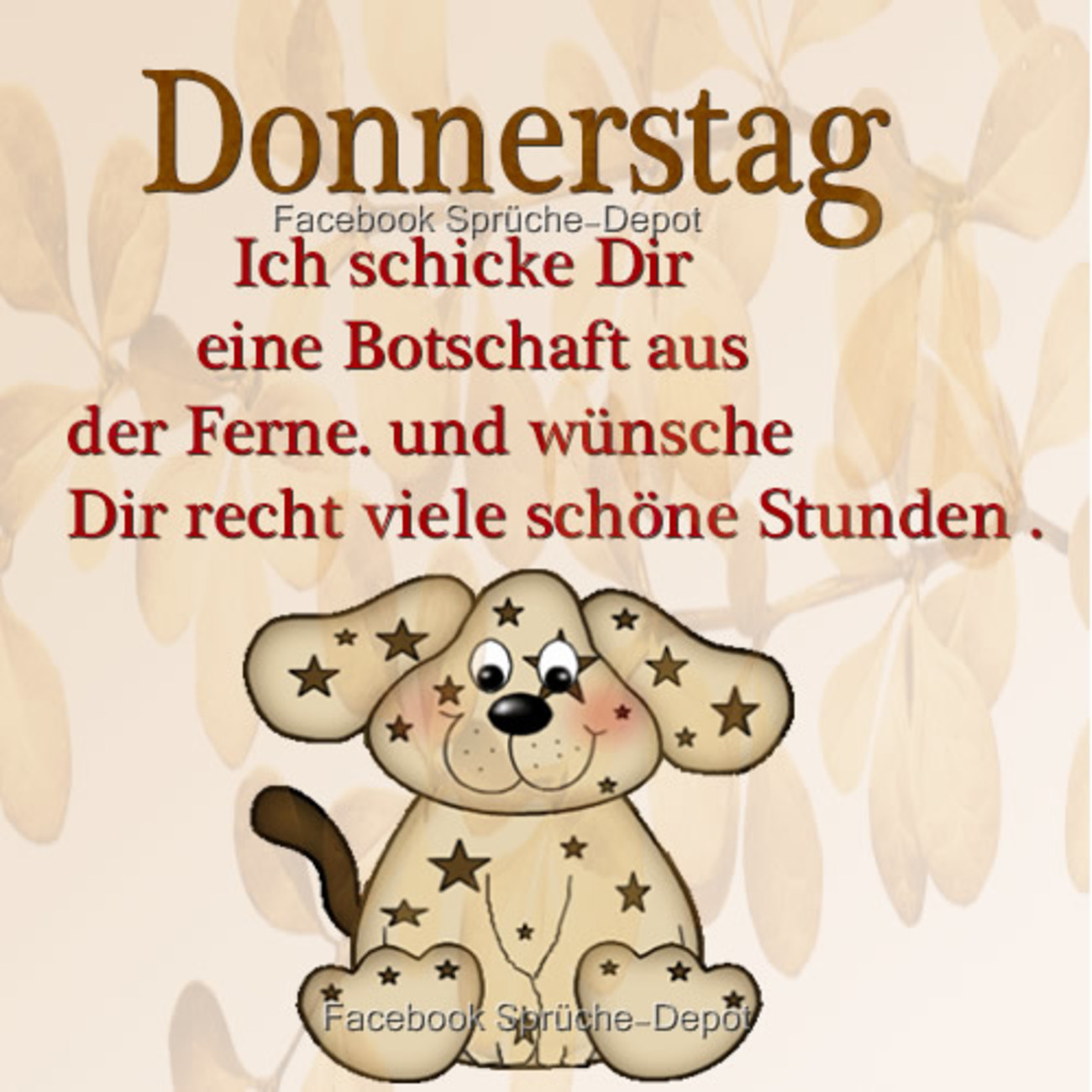 Schönen Donnerstag karten 188