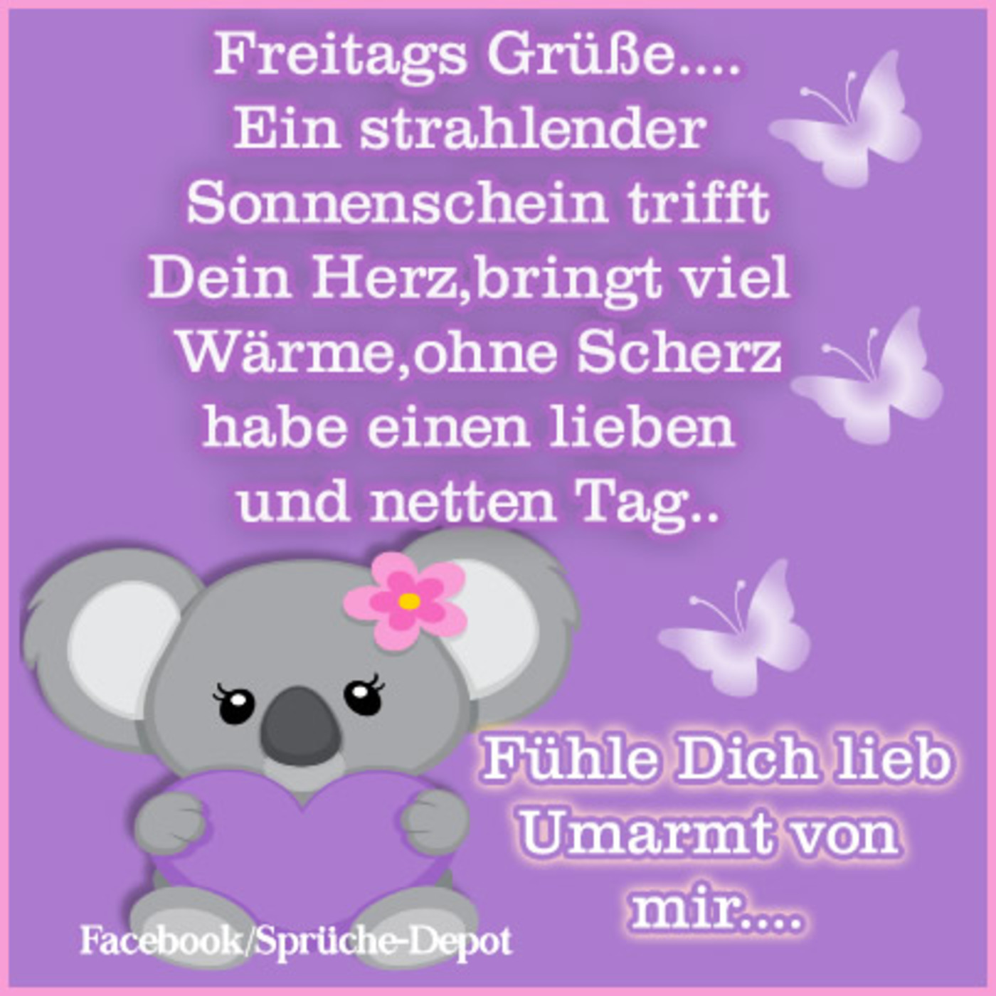 Schönen Freitag Grüße 200