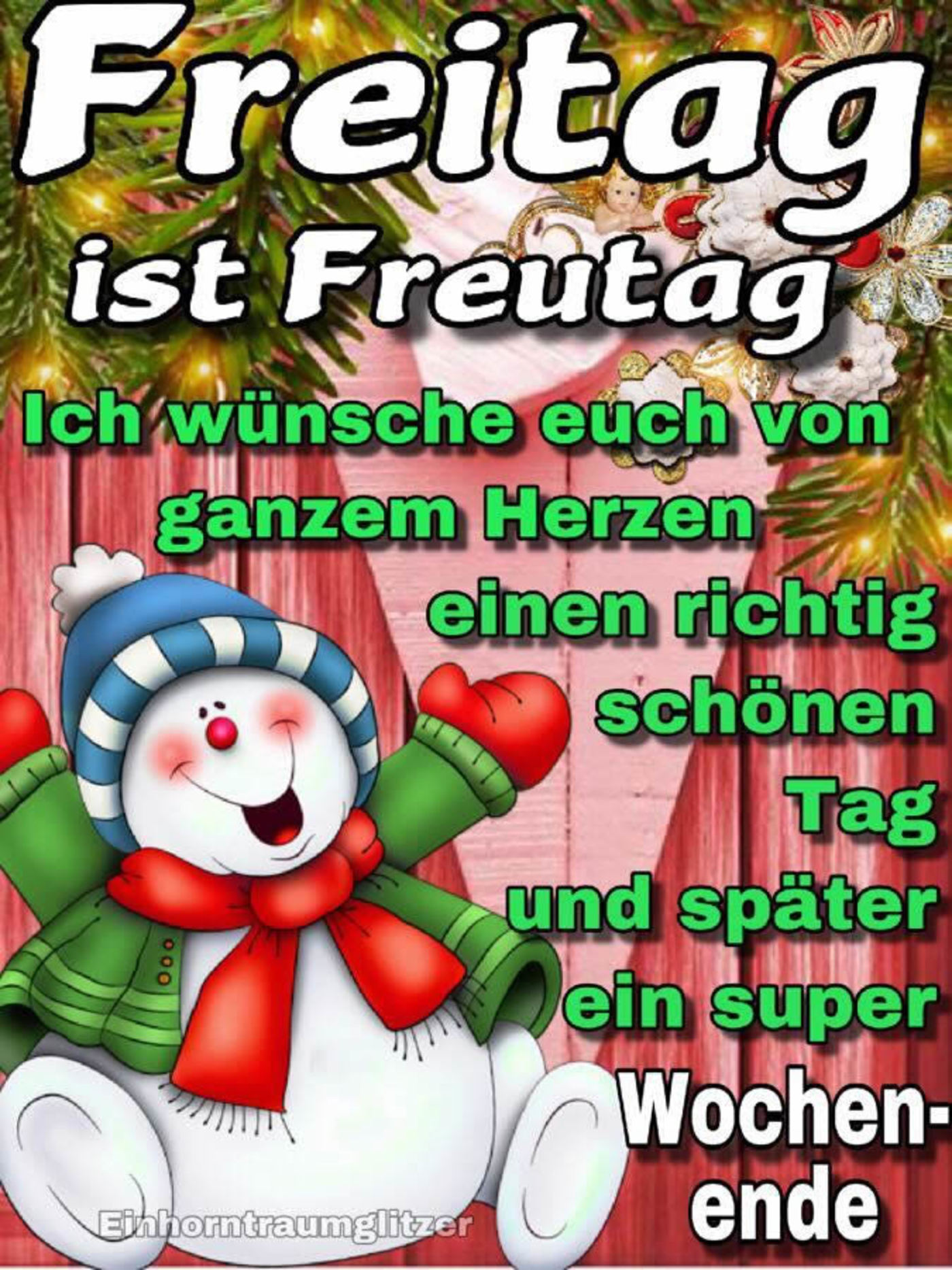 Schönen Freitag Guten Morgen Weihnachten 178