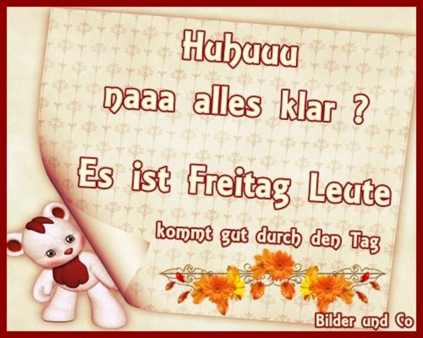 Schönen Freitag start ins wochenende 27