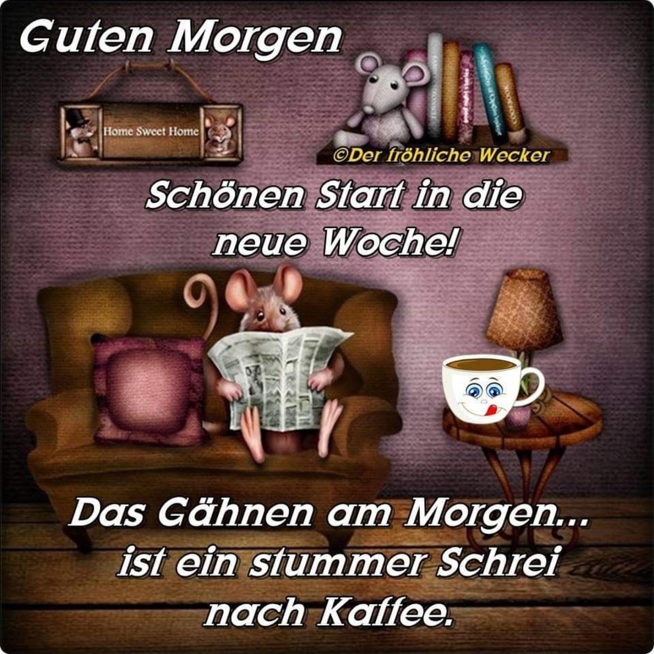 Morgen bilder guten liebesgrüße Schönen Guten