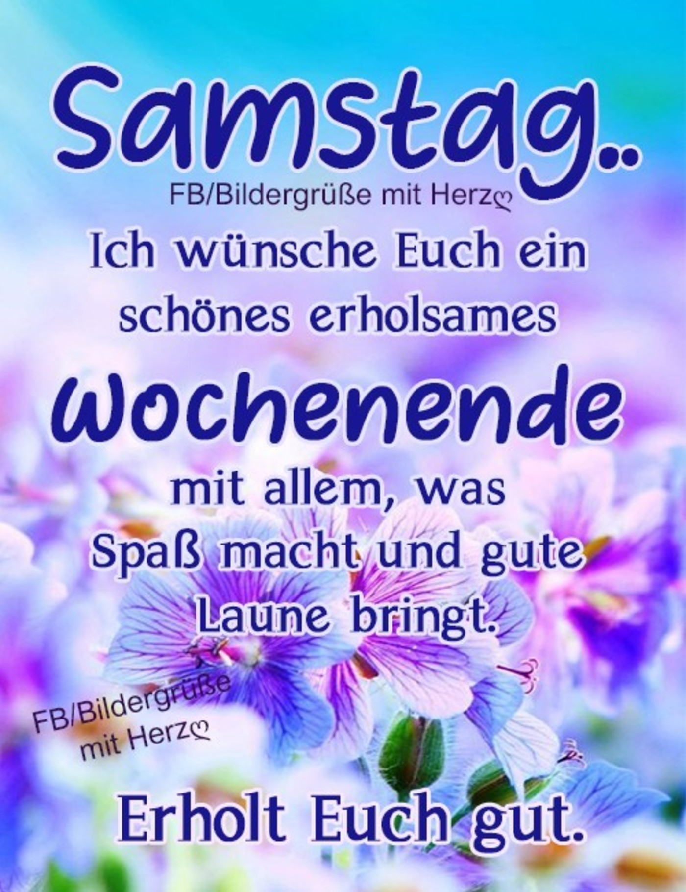 Schönen Samstag Guten Tag 228