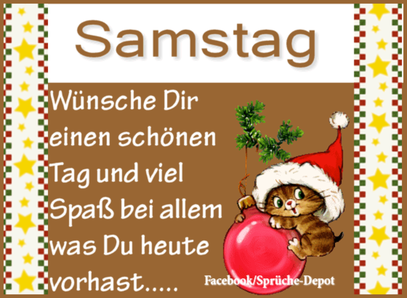 Schönen Samstag Weihnachten 158