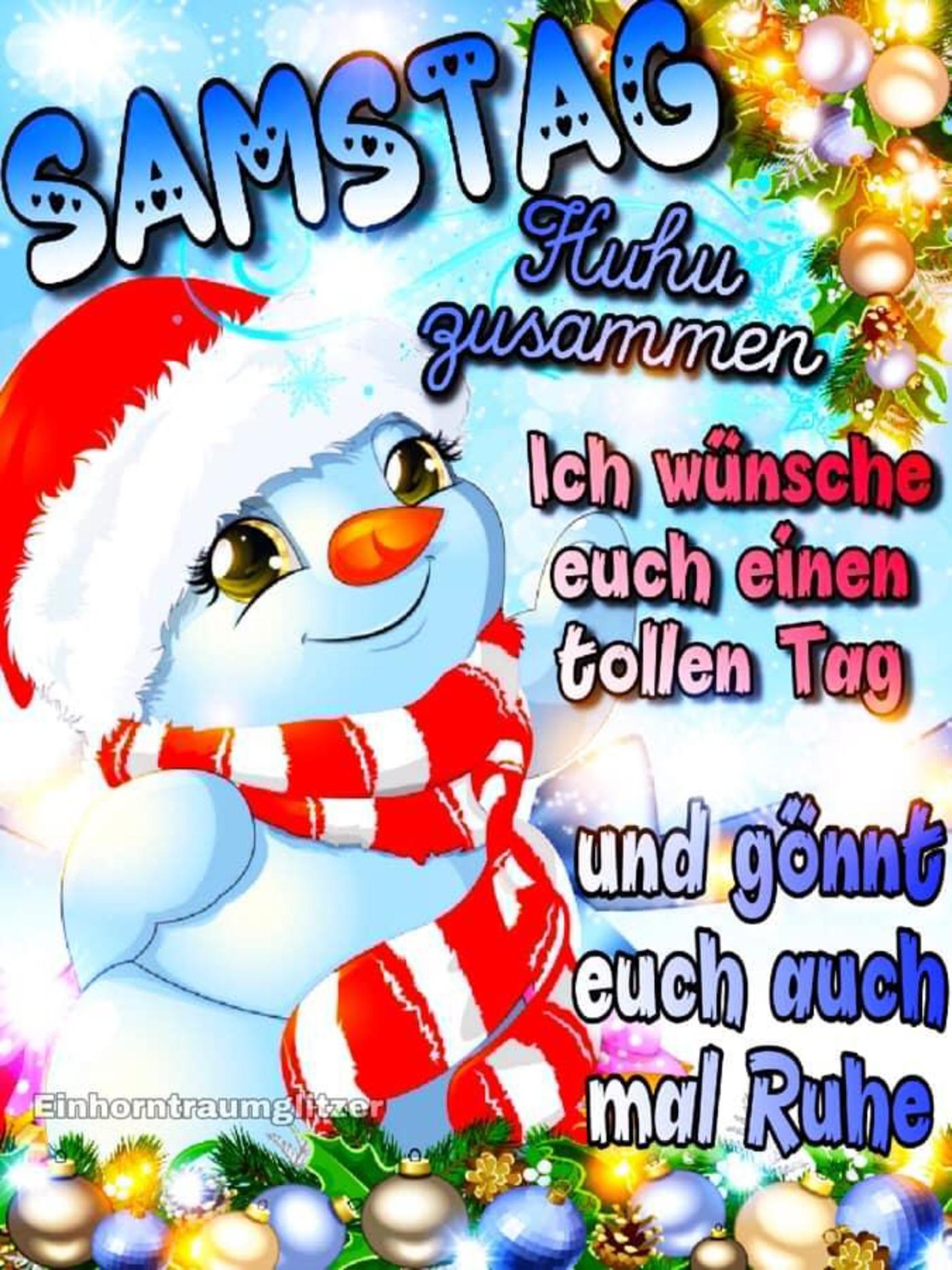 Schönen Samstag Weihnachten 272