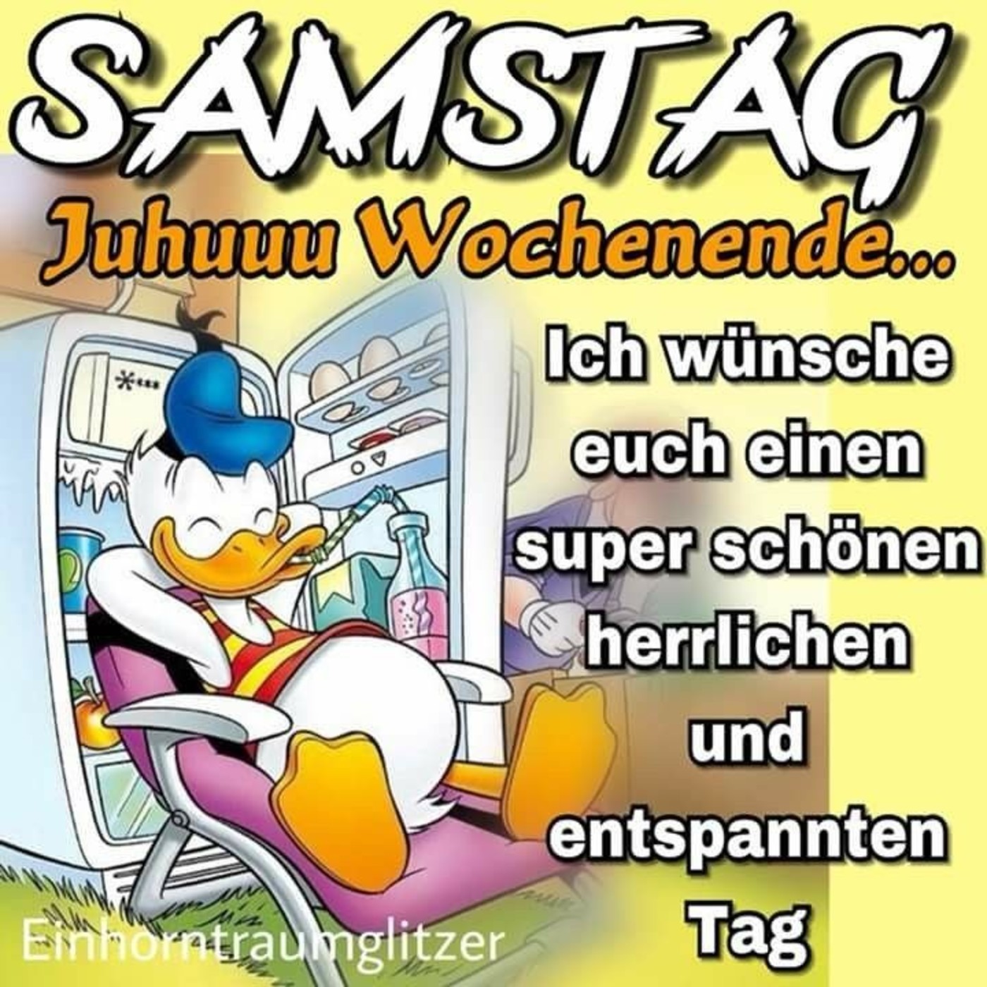 Schönen Samstag es ist heiß 220