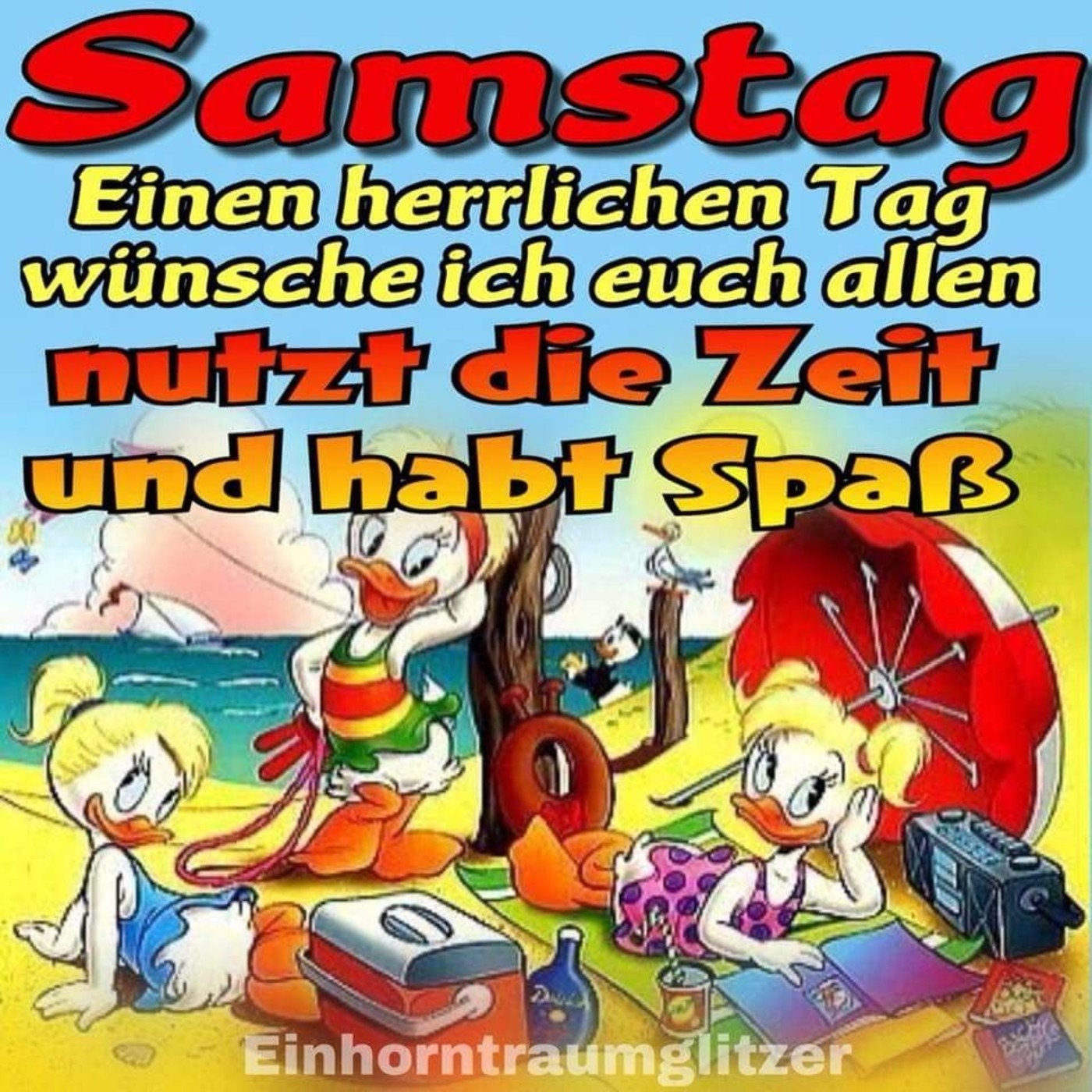 Schönen Samstag sommer 225