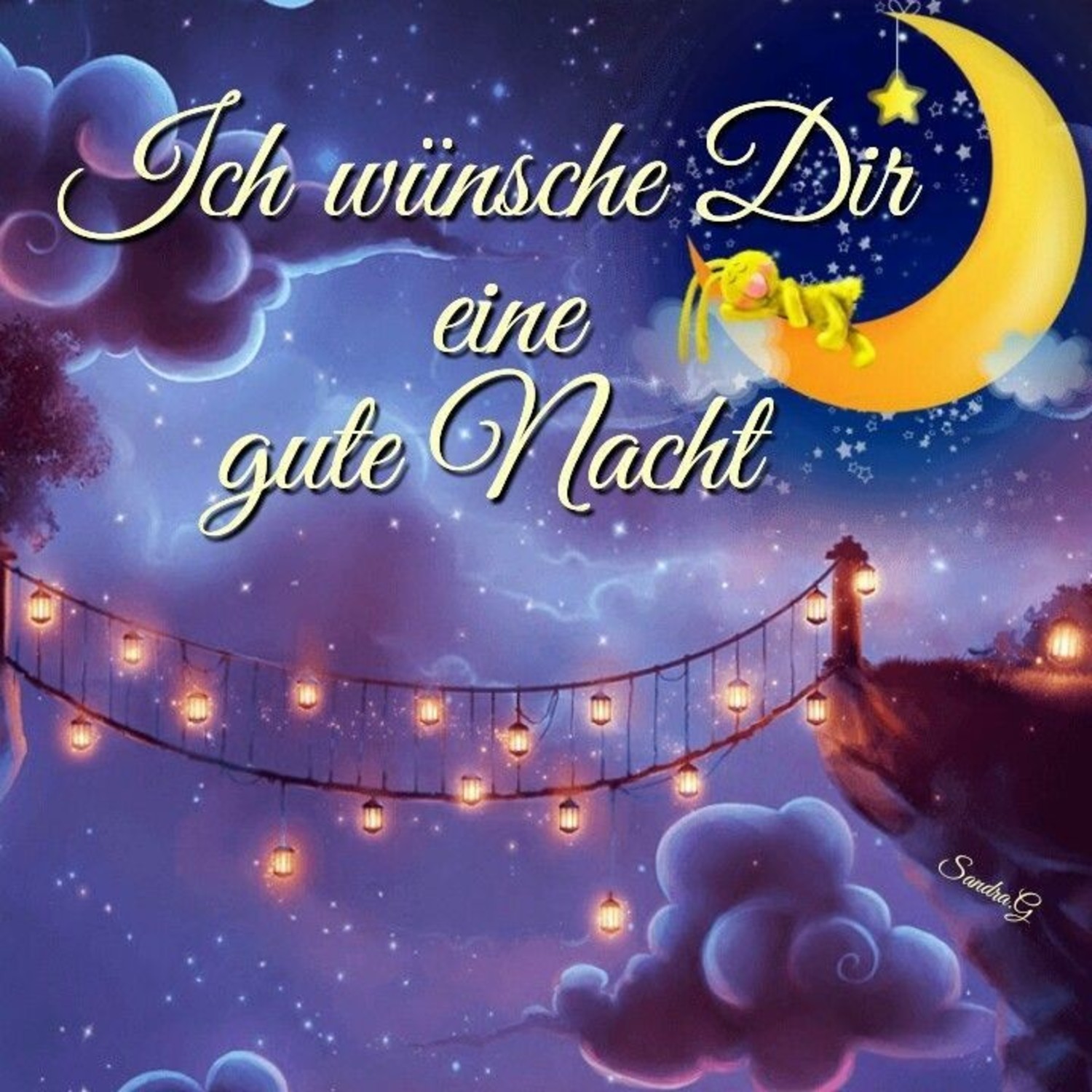 Gute Nacht Bild Mit Spruch: A Journey into the Realm of Meaningful Nightly Greetings