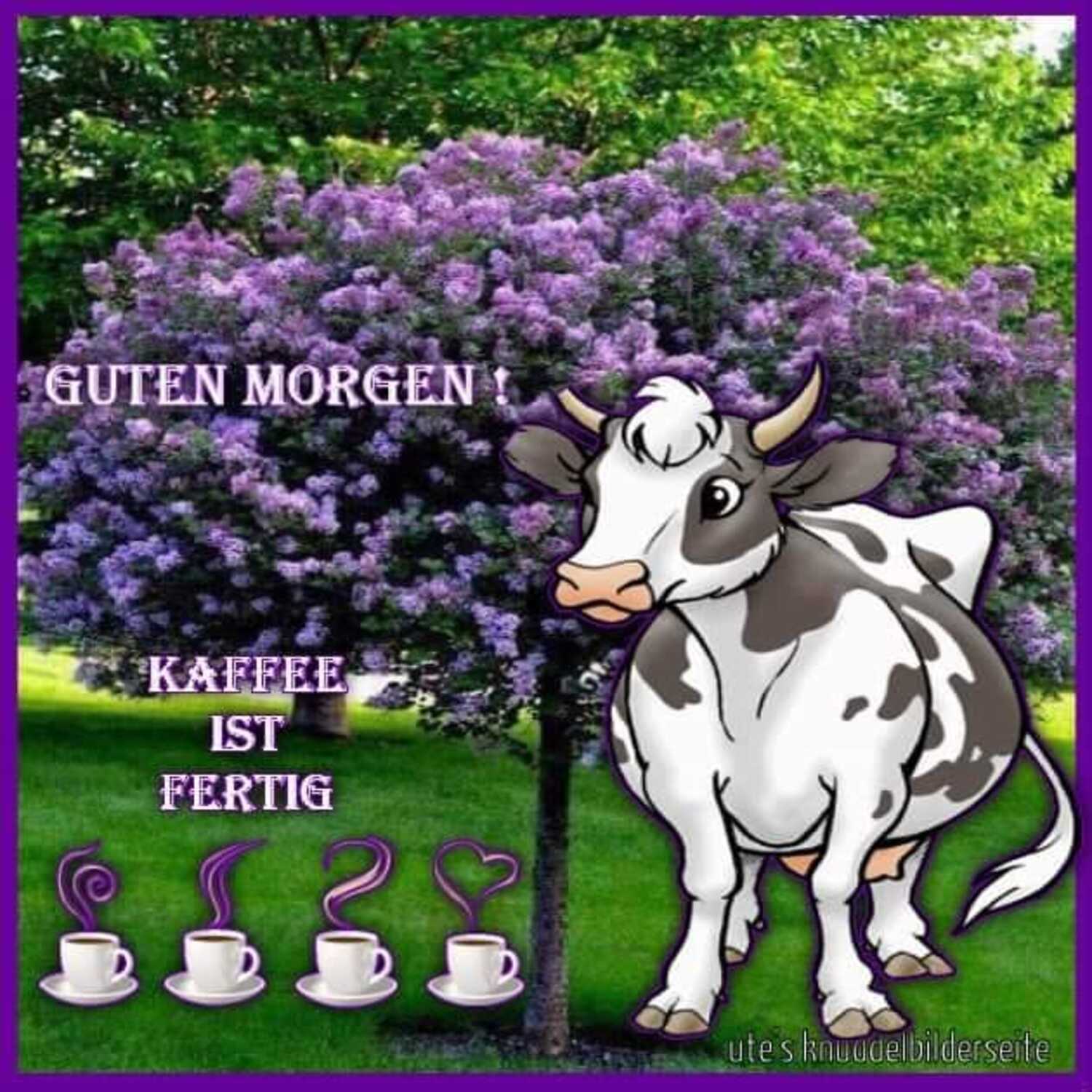 GUTEN MORGEN KAFFEE IST FERTIG