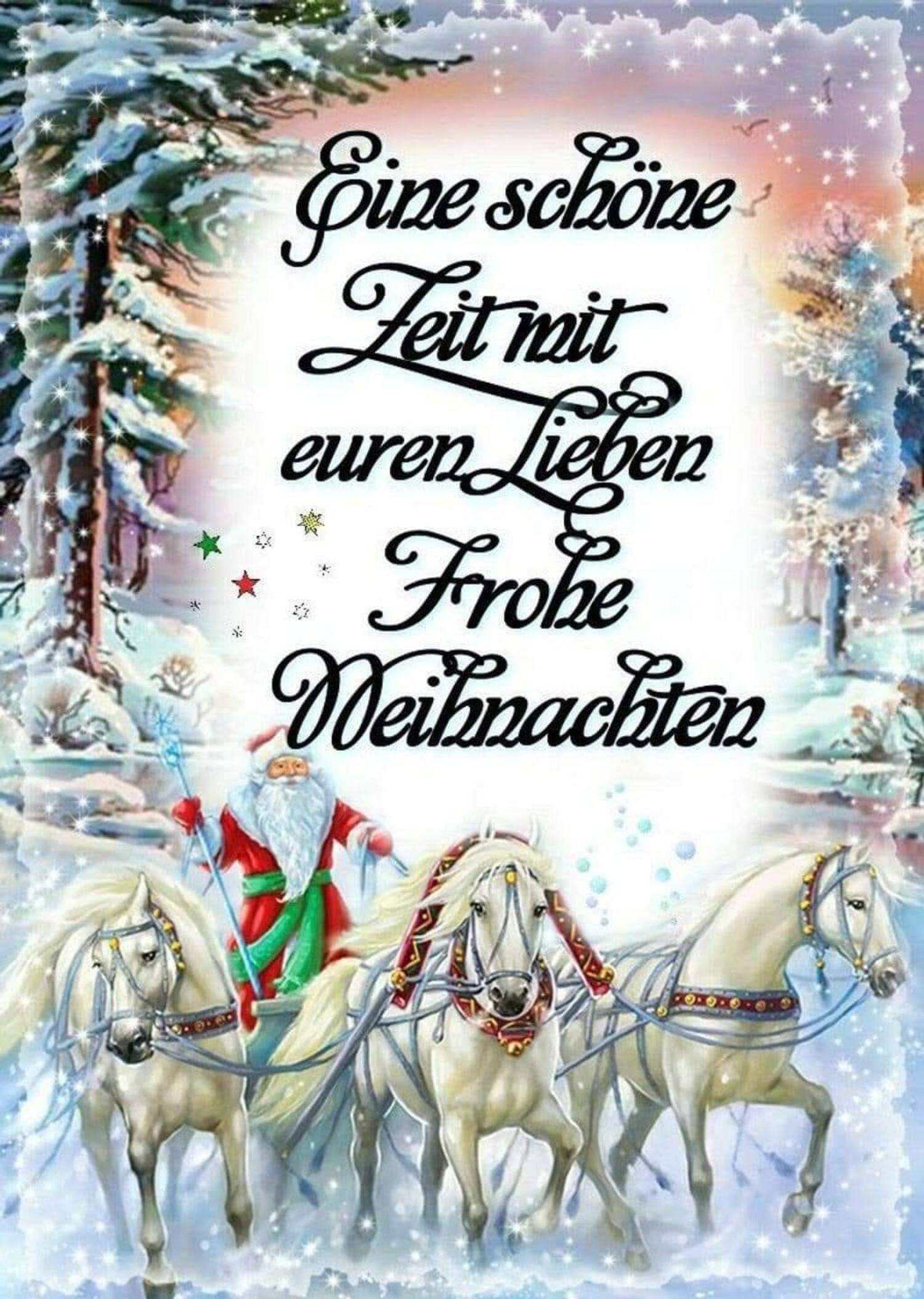 Eine schöne zeit mit euren lieben frohe Weihnachten