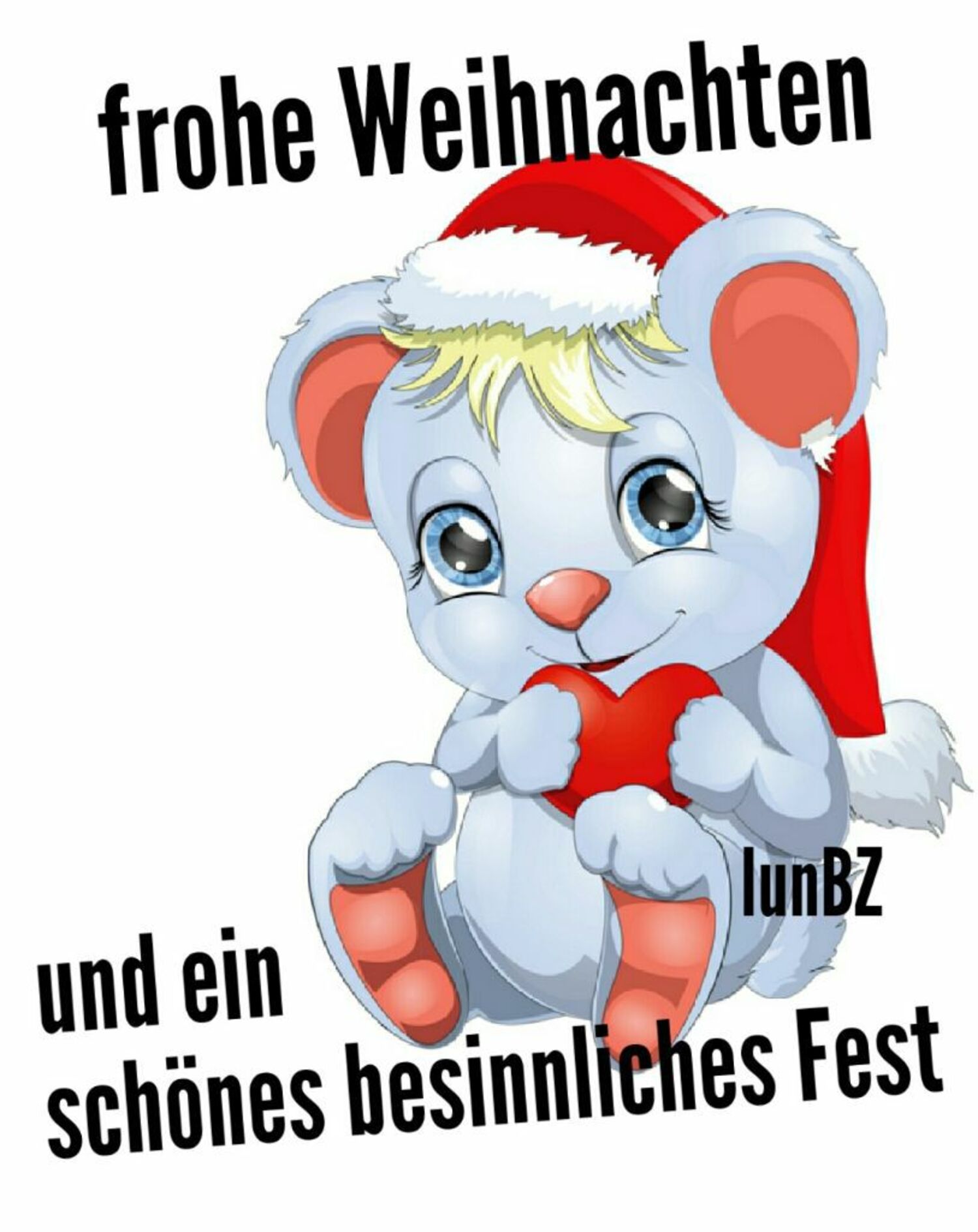 Frohe Weihnachten und ein schönes besinnliches Fest