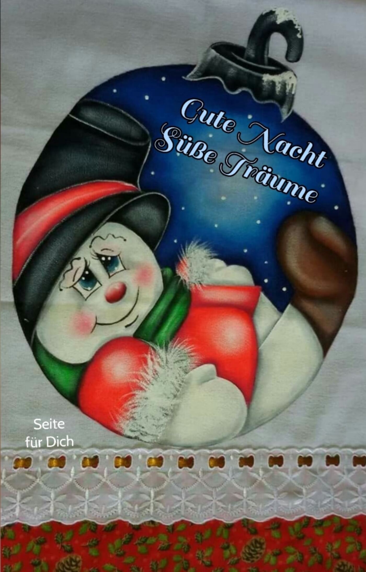 Gute Nacht Süße Träume Weihnachten