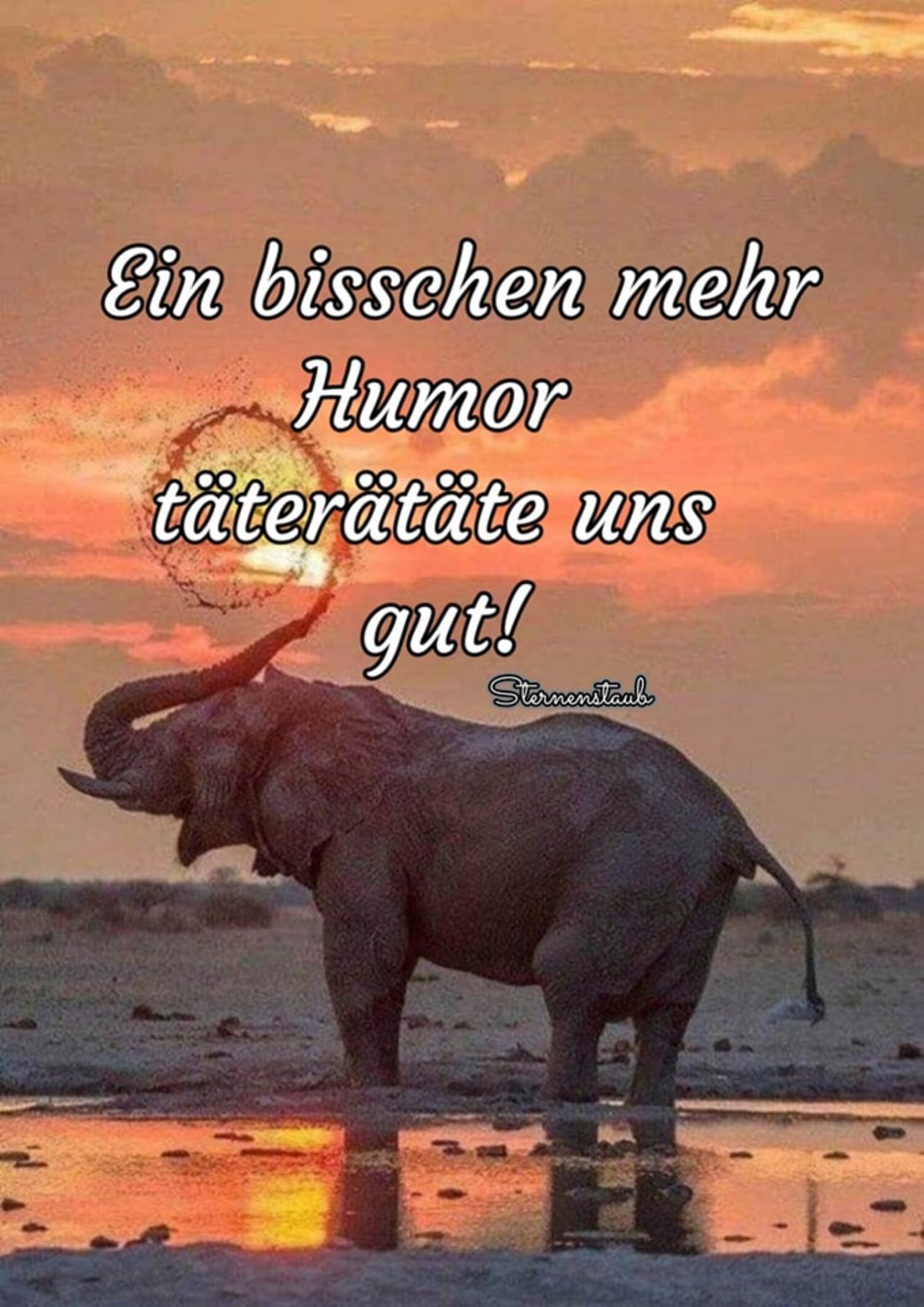 Ein bisschen mehr humor täterätäte uns gut