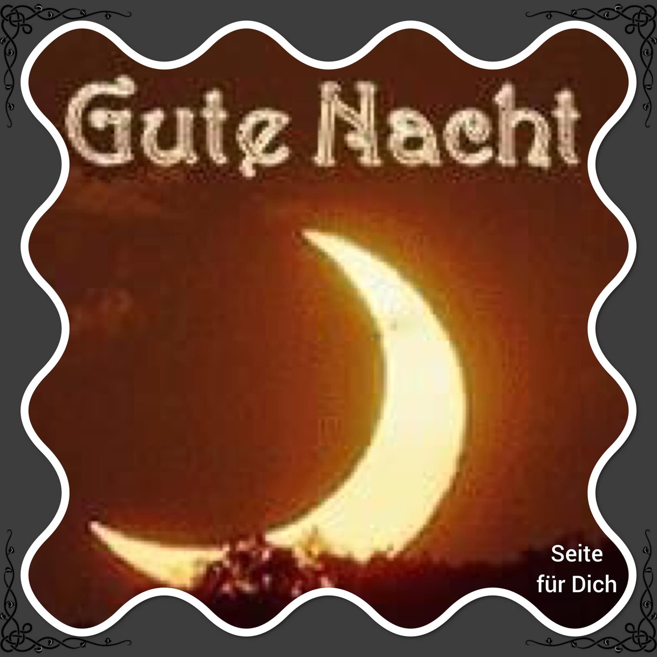 Gute Nacht Seite für Dich