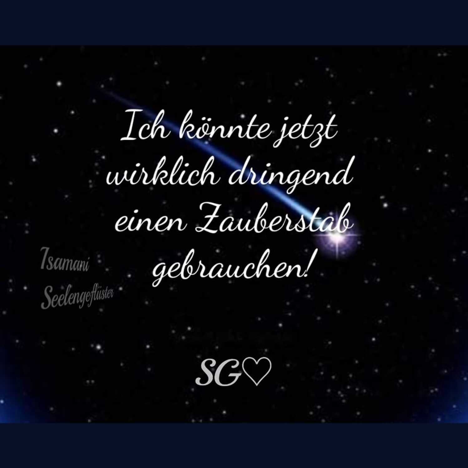 Ich könnte jetzt wirklich dringend einen Zauberstab gebrauchen