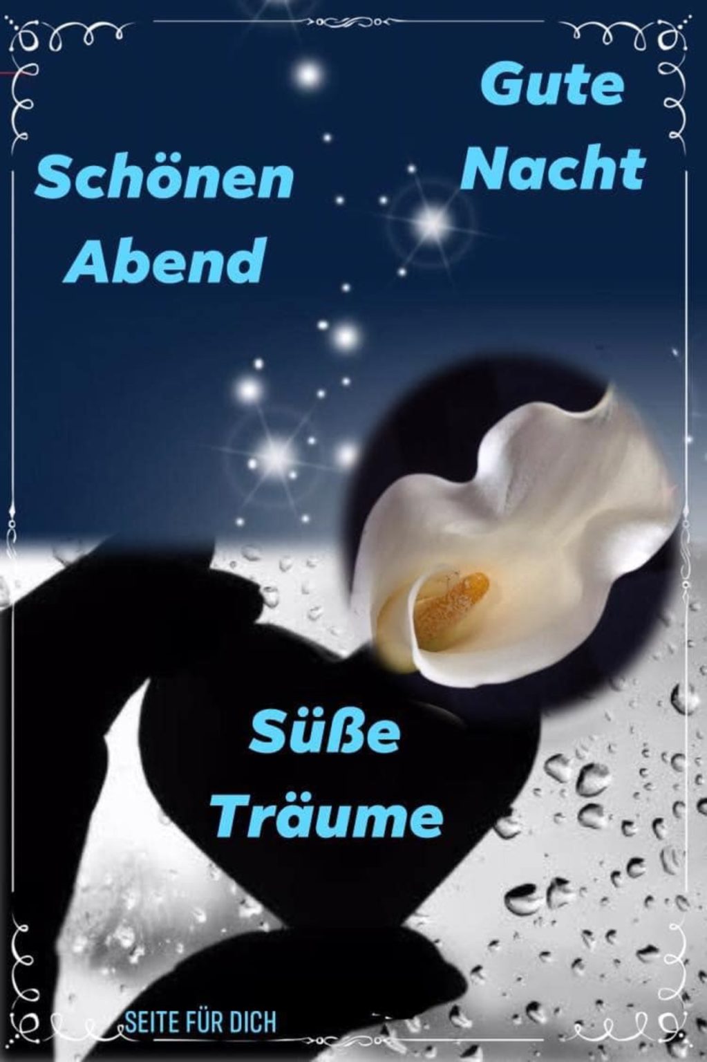 Schönen Abend Gute Nacht Süße Träume - GBPicsBilder.com