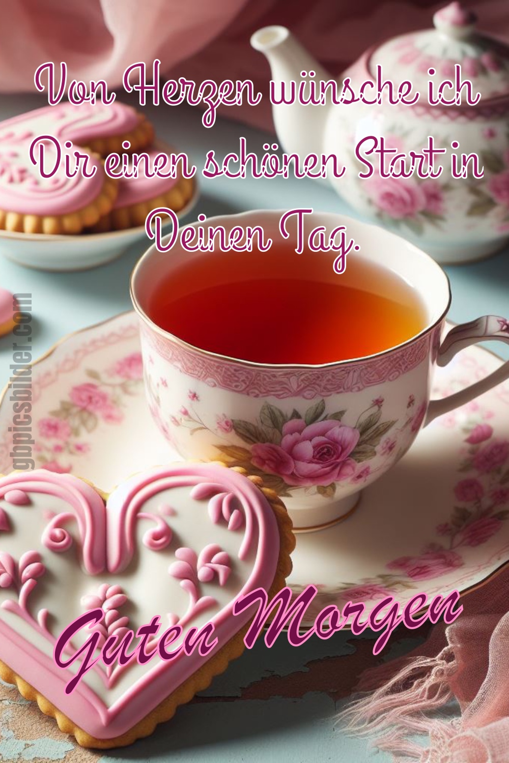 Guten Morgen schönen start